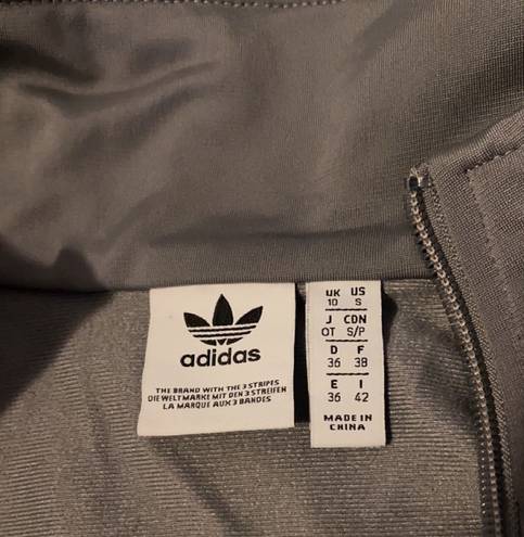 Adidas Grey  Zip Up