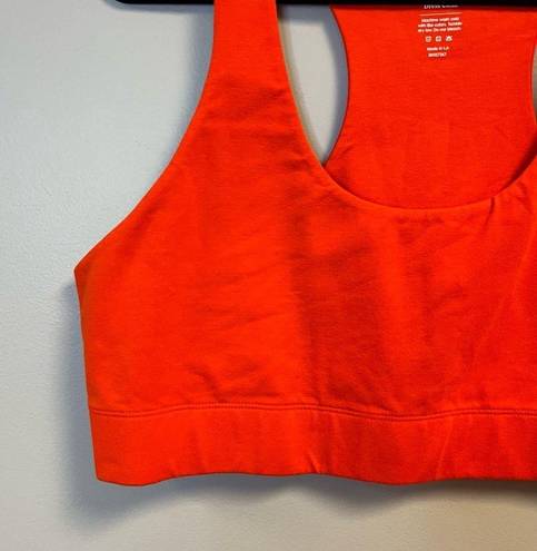 Mate the Label  Sports Bra Cherry Red Organic Stretch Sports Bra Sz 2X NWT