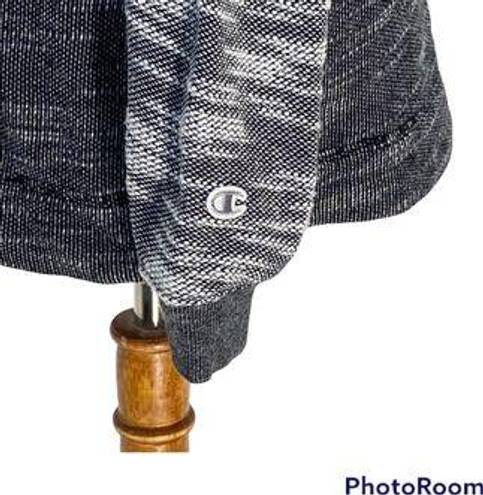 Champion Women’s Sweater Crewneck Space Dye 1147101 Gray Size S