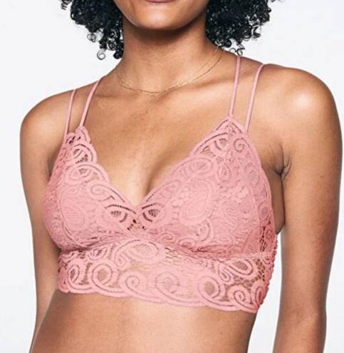 PINK - Victoria's Secret Pink Victoria’s Secret Light Pink lace Bralette  