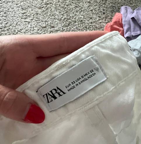 ZARA White Shorts