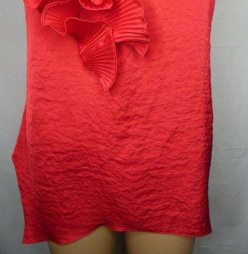 Cynthia Steffe  Poppy Applique Floral Tank Top Red