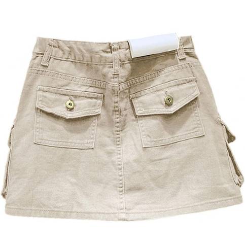 Amazon Beige Cargo Skirt 