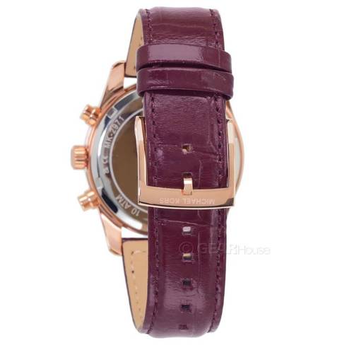 Michael Kors MK2971 Lexington Pave Rose Gold Tone DIAL BERRY