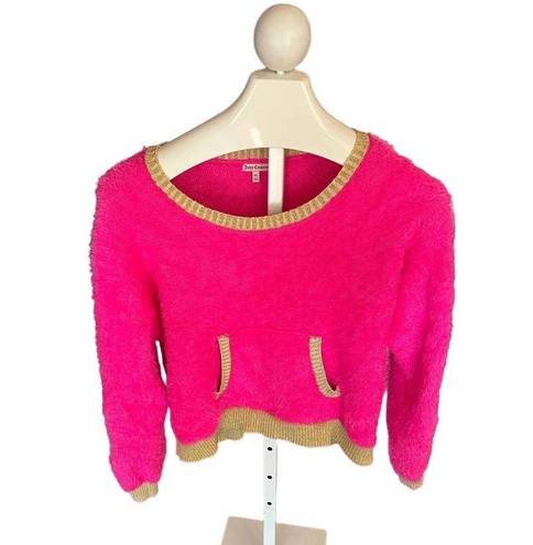 Juicy Couture  Pink XL Long Sleeve Sweater