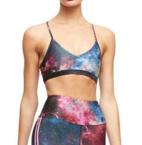 Good American  Galaxy print sports bra Sz 2