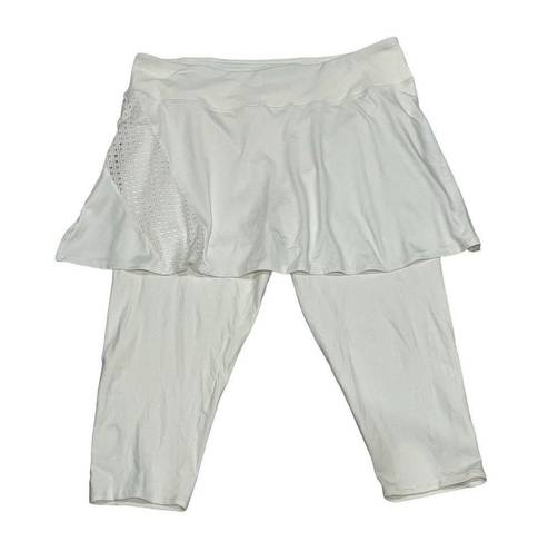 Tuckernuck  White Jesse Skirted Capri TNUCK SPORT Size XXL