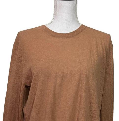 James Perse  Womens Pullover Knit Sweater Top High Low Size 1/US Small