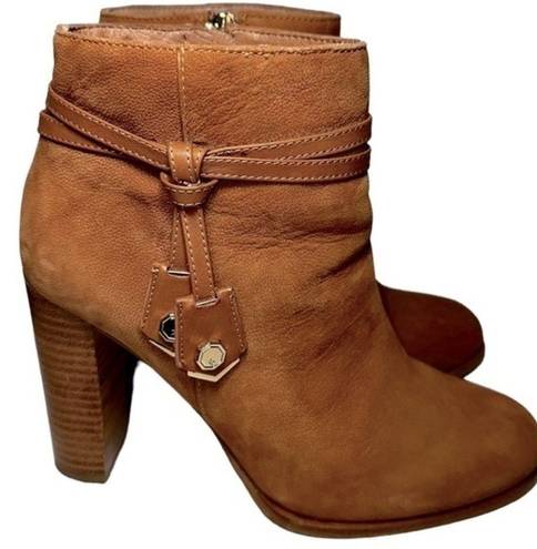 Louise et Cie  Women’s Size 6.5 Toffee Tan Nubuck Leather LO-SYDNEE Ankle Boots