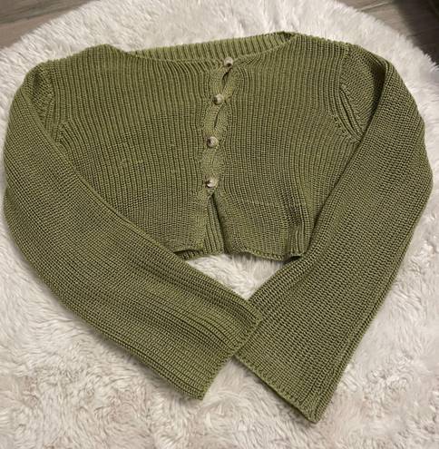 Commense Green Cardigan