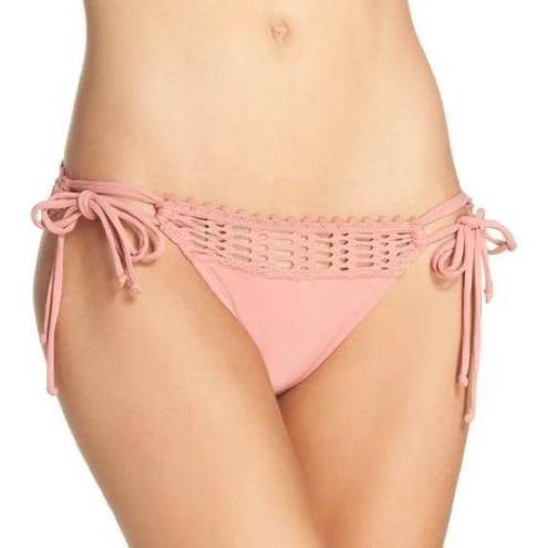 Robin Piccone  Side Tie Crochet Bikini Bottom