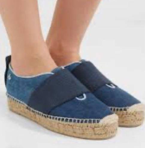 Rag and Bone  blue Nina espadrilles size 10 NWT