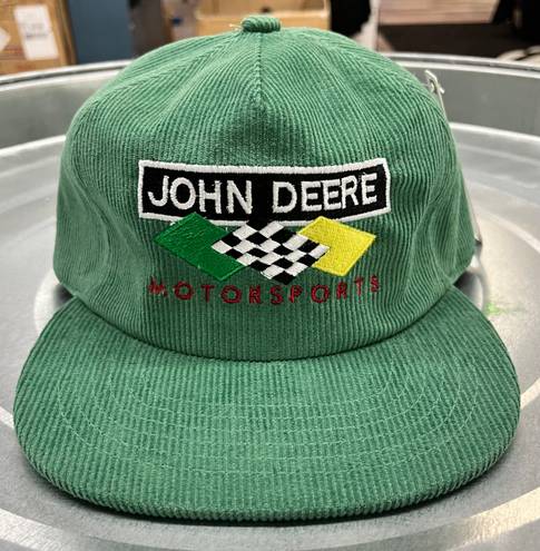 John Deere Corduroy Trucker Hat Green