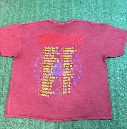 Urban Outfitters Soundgarden Bad Motor Finger Tour T-shirt Sz L/XL