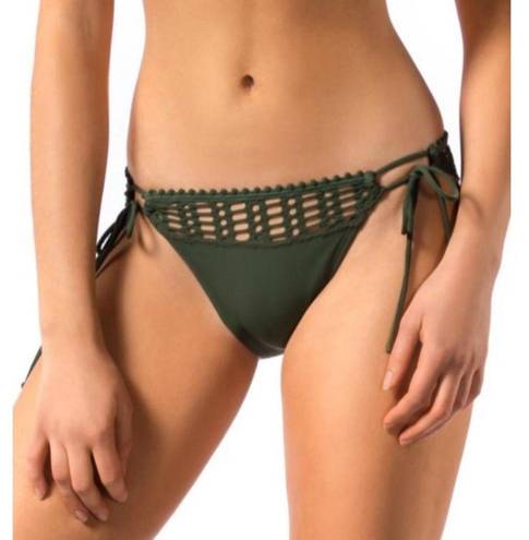 Robin Piccone  Side Tie Crochet Bikini Bottom