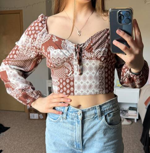 PacSun Long Sleeve Blouse