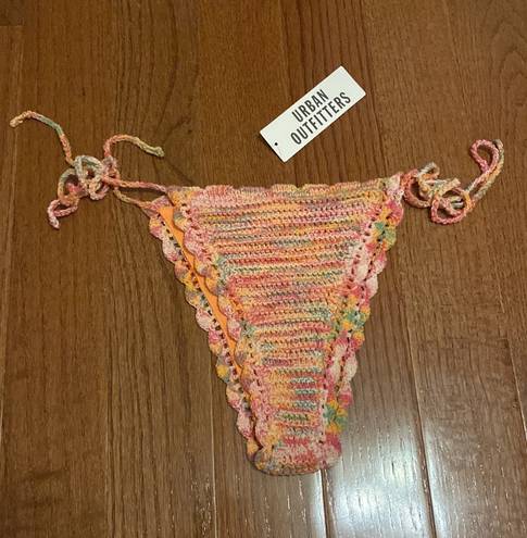 Urban Outfitters NWT  Out From Under Bliss Crochet Bikini Bottom