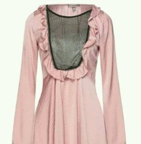 For Love & Lemons  Pastel Pink Dressing gown Pink L