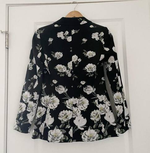 Alice + Olivia  Macey Floral Blazer Spring Shower