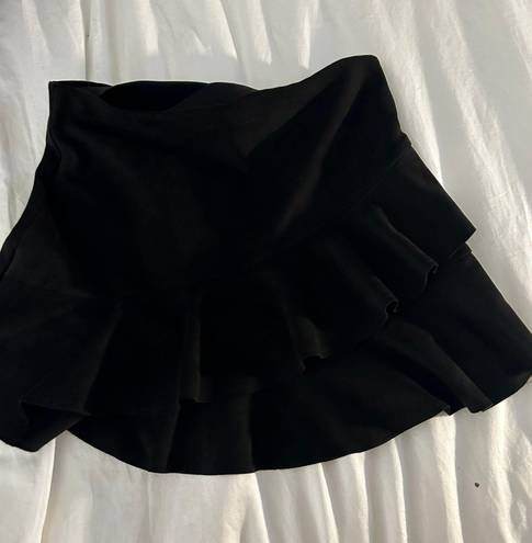 Vestique Black  Skirt