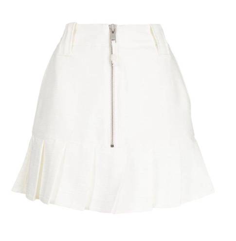 Ganni pleated mini skirt