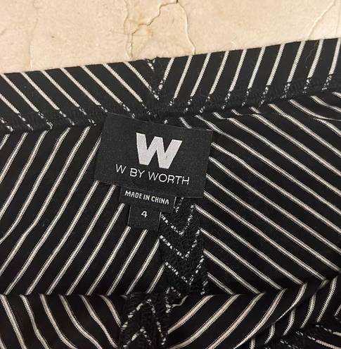 W By Worth Striped Maxi Skirt