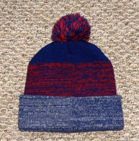 47 Chicago Cubs embroidered World Series knit puff ball beanie