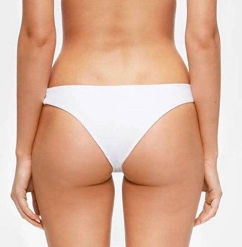 Tavik swim Tavik White Large Goldie Reversible Side Tie Bikini Bottom