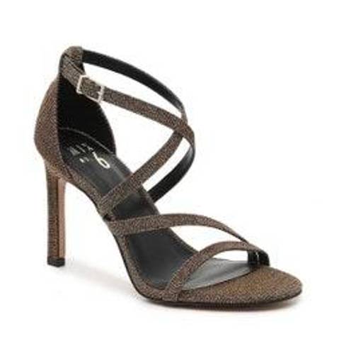 mix no. 6 Gold Metallic Shimmer Mardelle Sandals