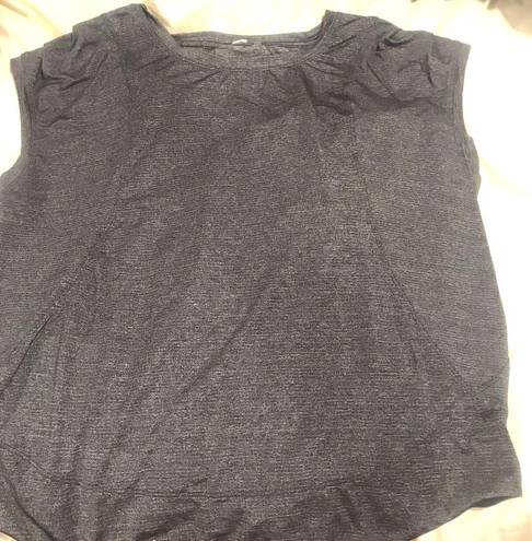 Lulu Lemon Loose Fitted Workout Top Gray Size 4