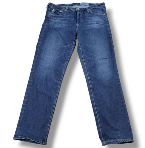 AG Adriano Goldschmied Adriano Goldschmied Jeans Size 31 W32"L26" AG The Prima Mid Rise Cigarette Crop Jeans