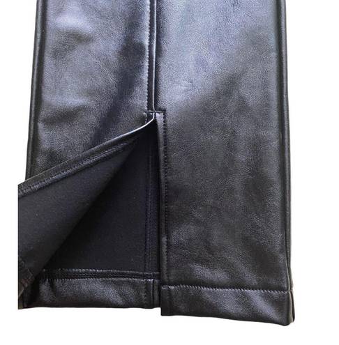 Nordstrom BP Super cute black faux leather pants
