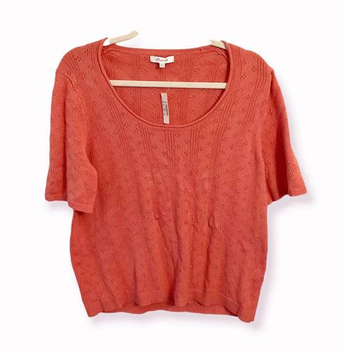 Madewell Pointelle Willford Sweater Tee