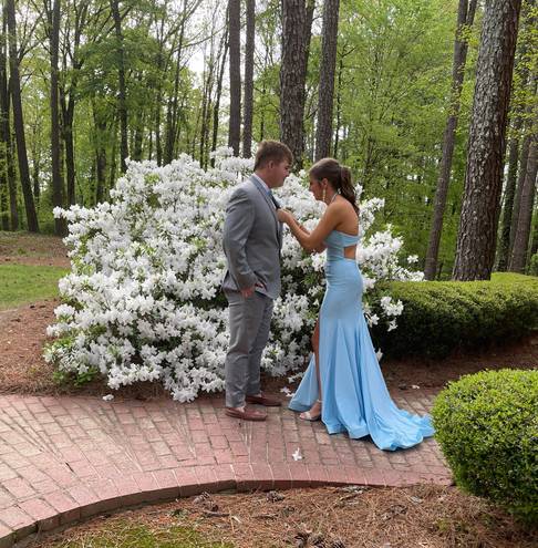 prom dress Blue Size 4