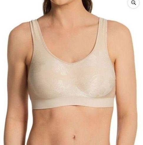 Revolution NWT Bali Comfort  Shaping Wirefree Bra Almond Tropic Medium