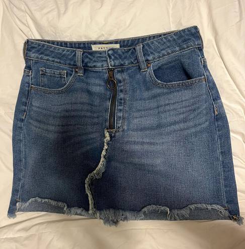 PacSun Blue Jean Skirt