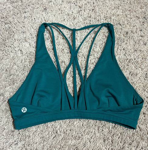 Lululemon Raise The Barre Bra Teal Green