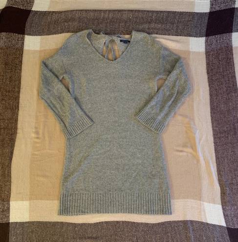 American Eagle  Grey Sweater Dress