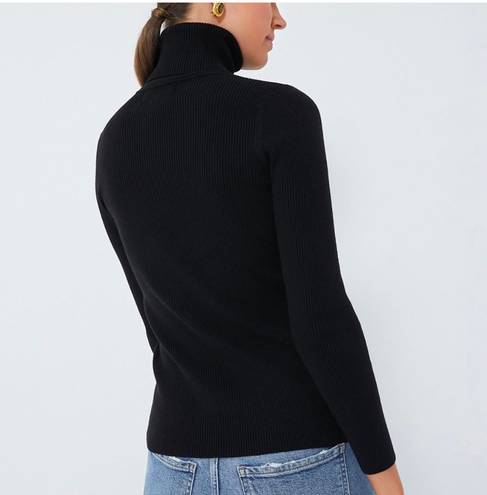 Tuckernuck  Pomander Place Arlo Ribbed Turtleneck in Black