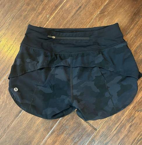 Lululemon Speed Up Shorts 4” Camo