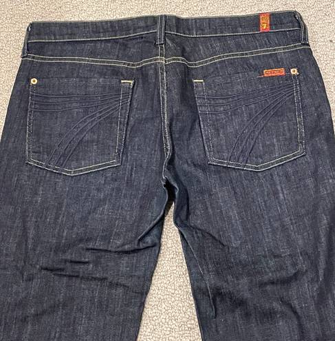 7 For All Mankind 7FAM -Crop Dojo MillerDk wash- Size 32