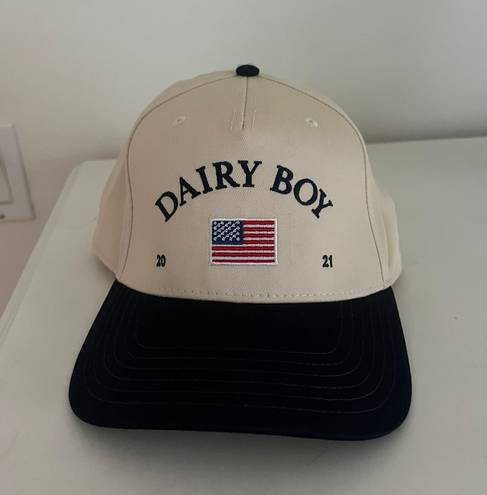 Dairy Boy Navy Trucker Hat