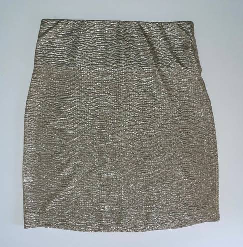 BCBGeneration Gold Skirt Size XS