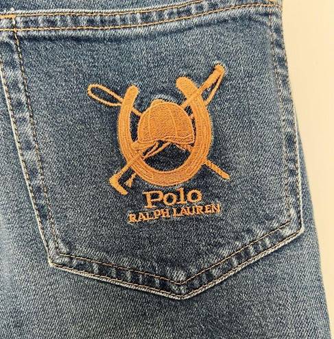 Polo  RALPH LAUREN Embroidered Logo Willow Wash Skinny Jeans size 26 Womens Denim