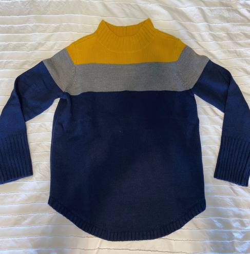 a.n.a Striped Fall Sweater