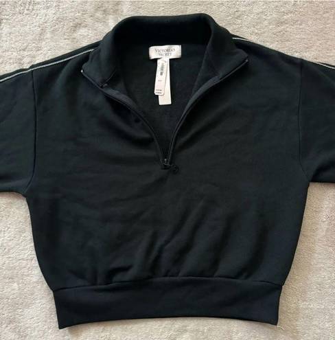 Victoria's Secret  Women’s Fleece Diamante Full Zip Track Jacket Size Small NWT