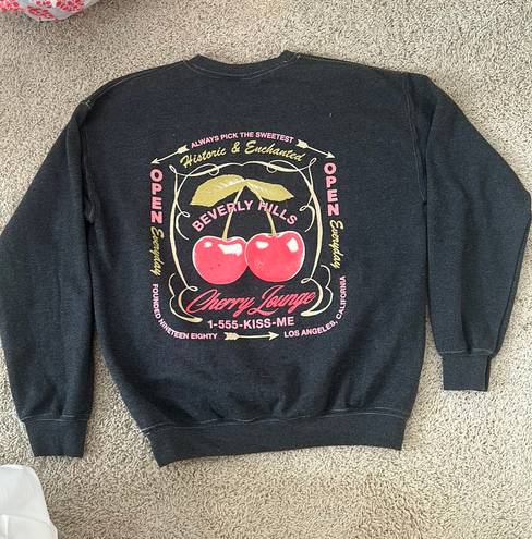 PacSun Cherry Sweatshirt