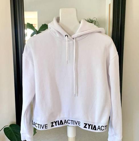 Zyia  Active White Hoodie