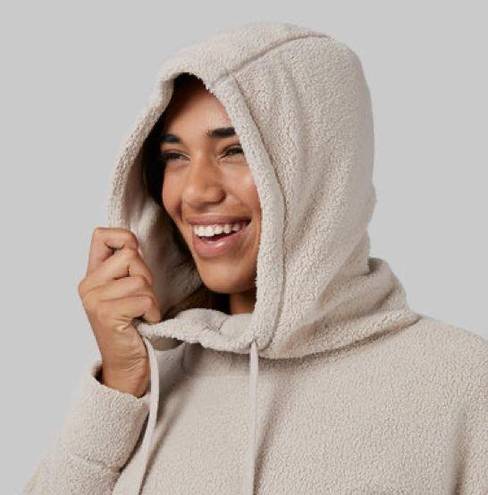 32 Degrees Heat WOMEN'S SHORTHAIR SHERPA PULLOVER HOODIE