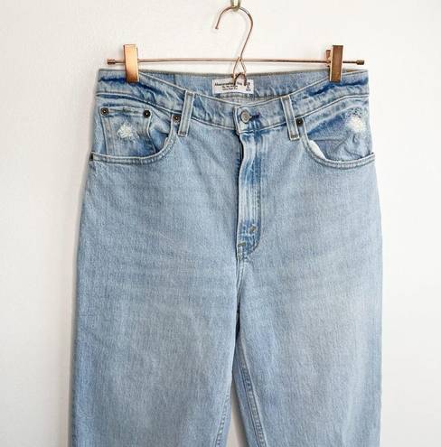 Abercrombie & Fitch ABERCROMBIE Ultra High Rise 90s Straight Leg Jeans Size 28 Tall